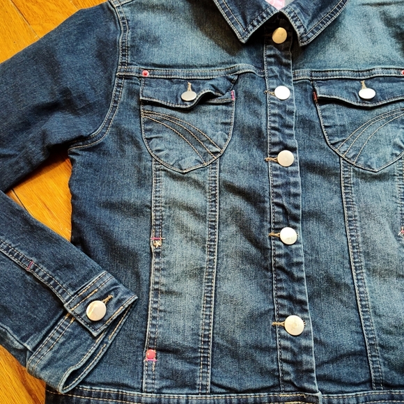 Girls jean jacket size medium by Monte Carlo Polo and Jockey club - Picture 3 of 6